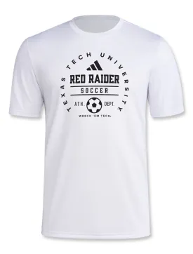 Adidas Texas Tech "Locker Soccer" 2024 Short Sleeve T-Shirt