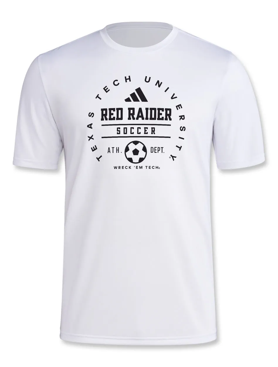 Adidas Texas Tech "Locker Soccer" 2024 Short Sleeve T-Shirt