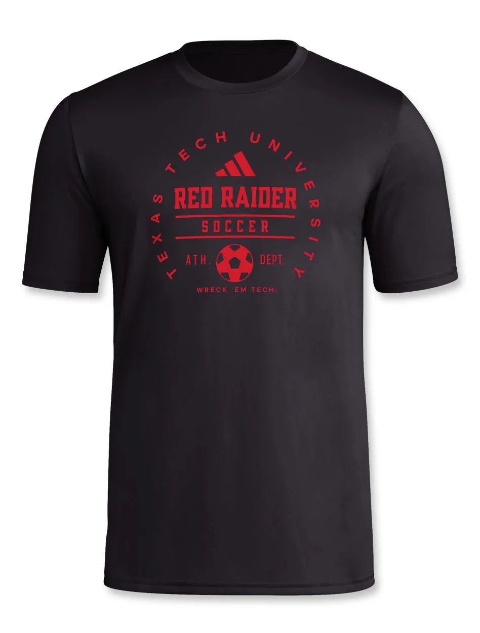 Adidas Texas Tech "Locker Soccer" 2024 Short Sleeve T-Shirt