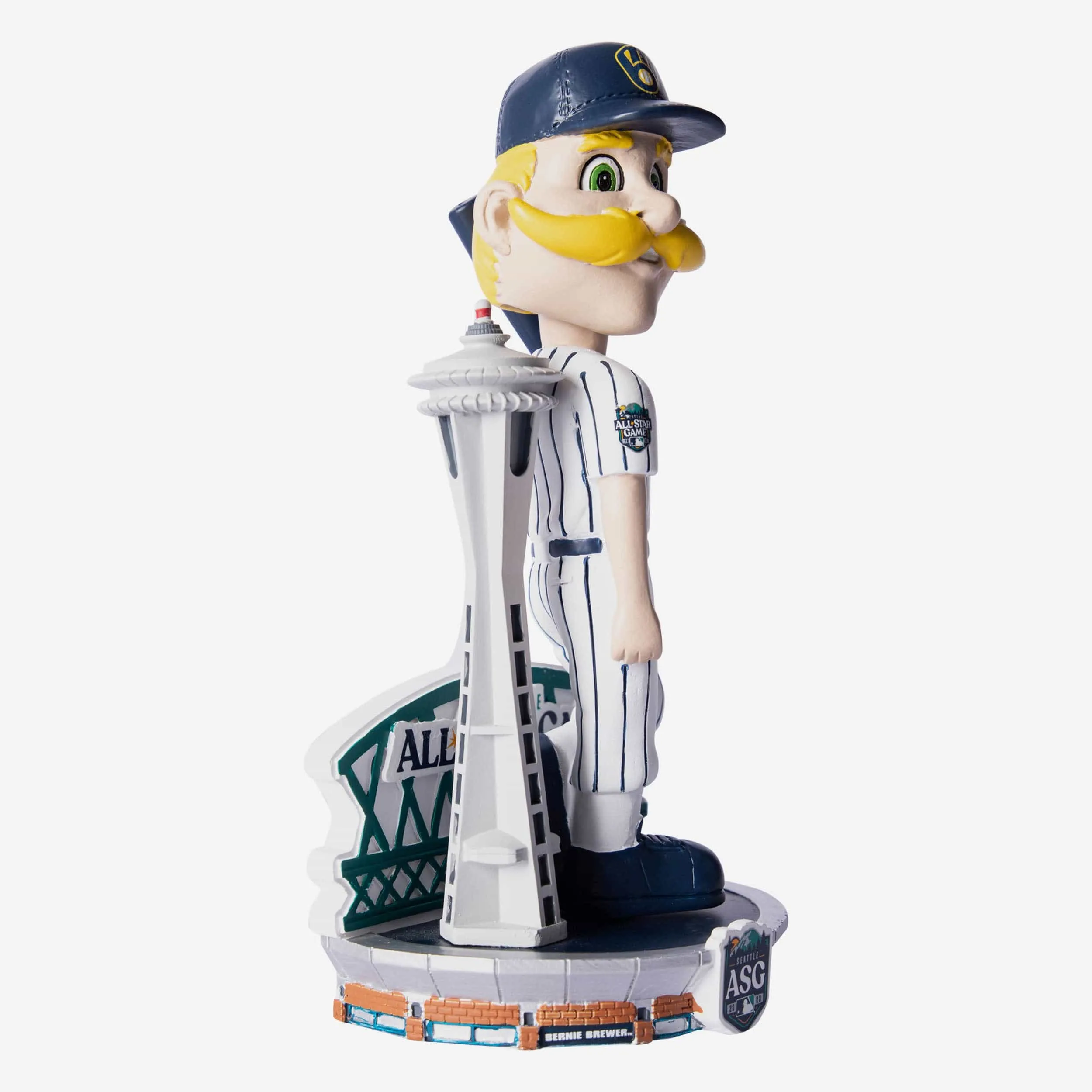 Bernie Brewer Milwaukee Brewers 2023 All-Star Bobbles on Parade Mascot Bobblehead