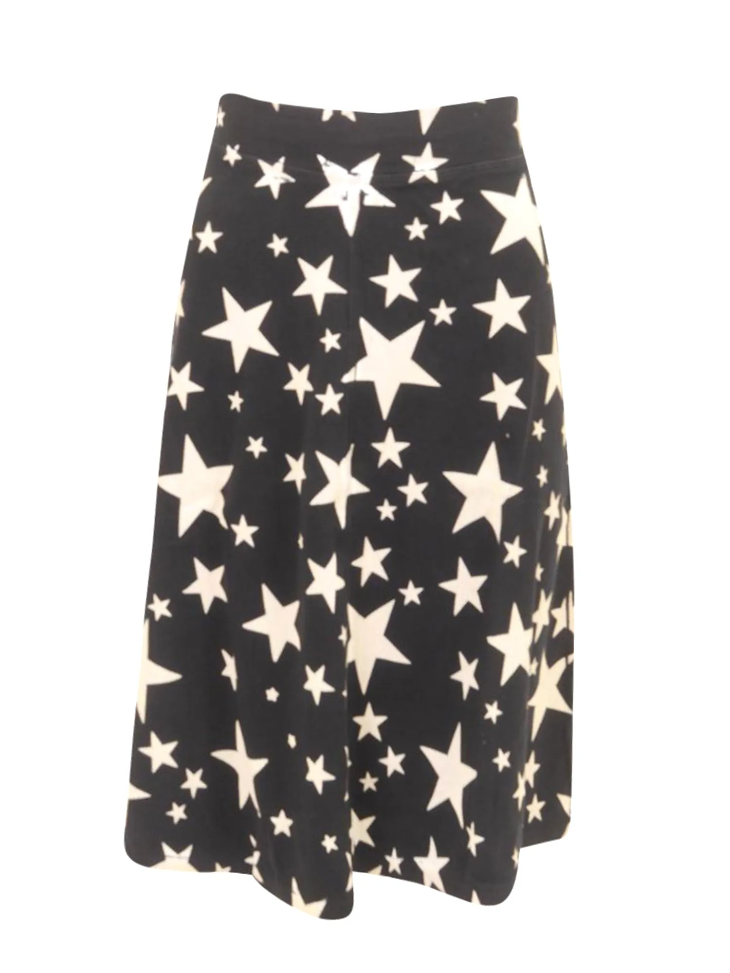 Hard Tail Flat Waist Knee Skirt B-145