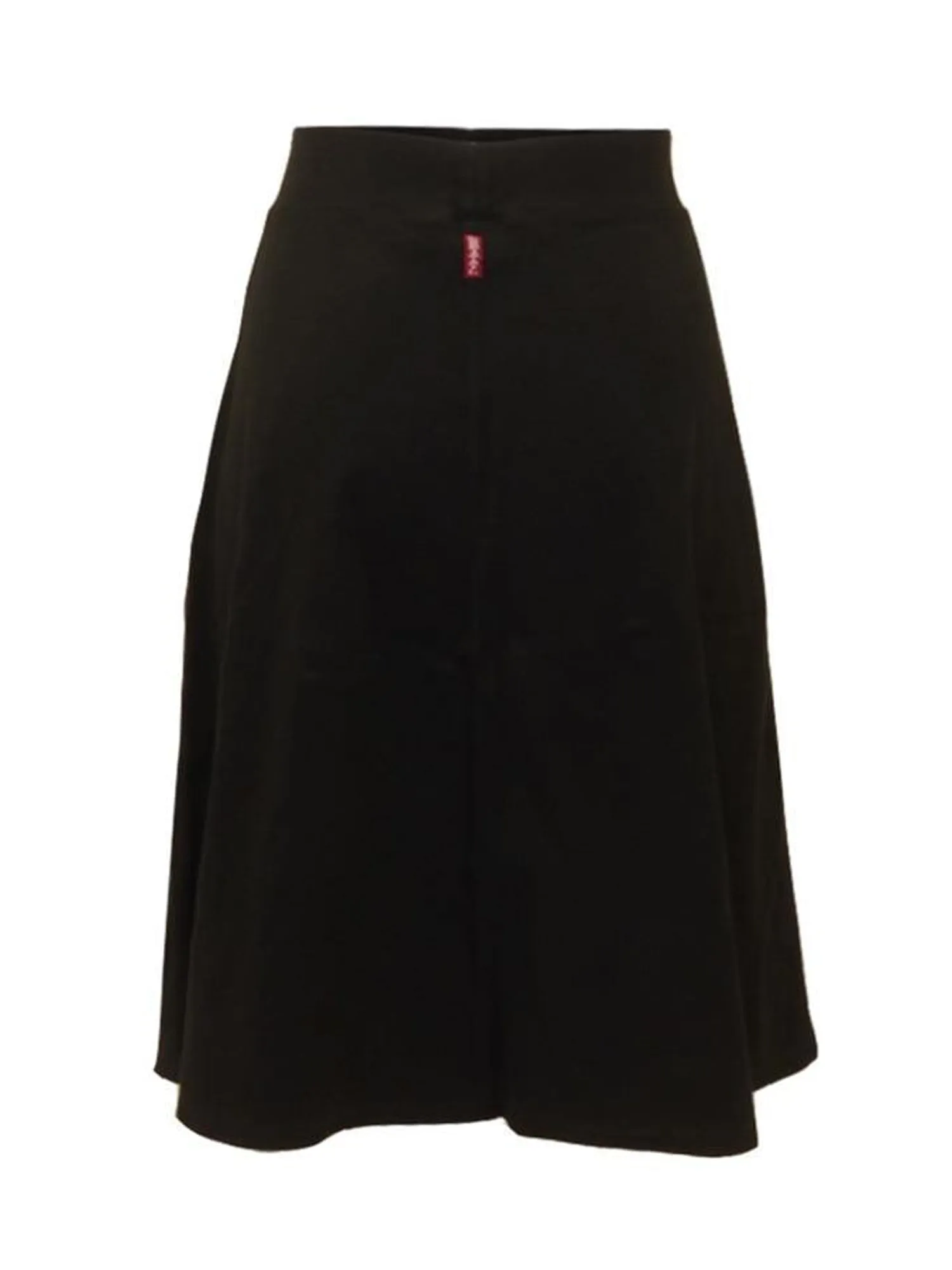 Hard Tail Flat Waist Knee Skirt B-145