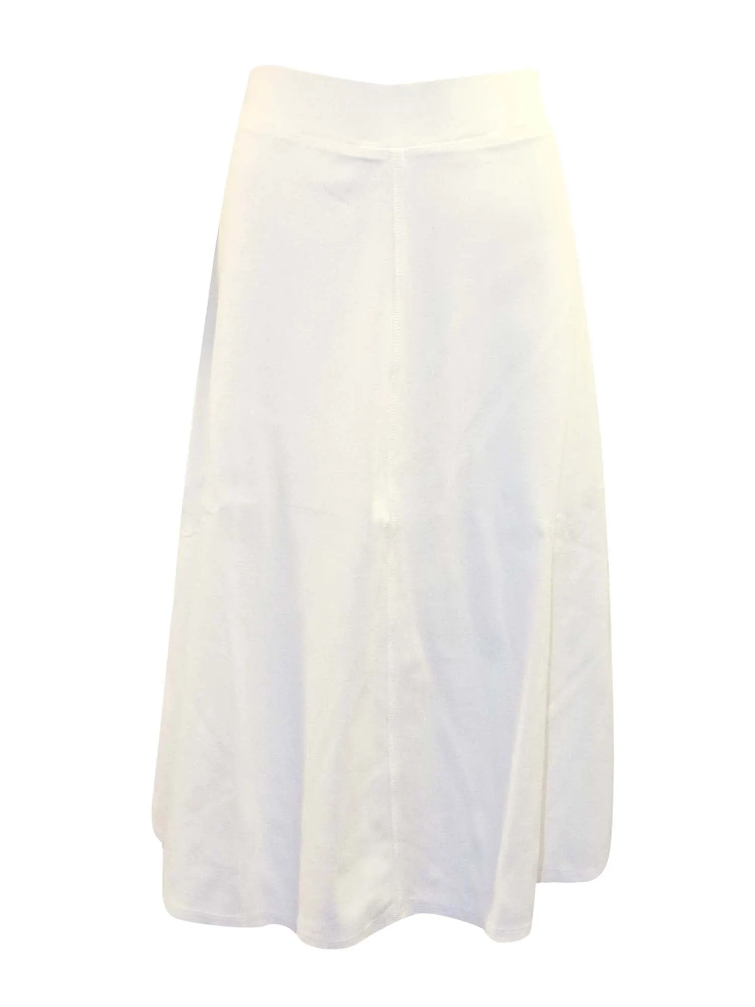Hard Tail Flat Waist Knee Skirt B-145