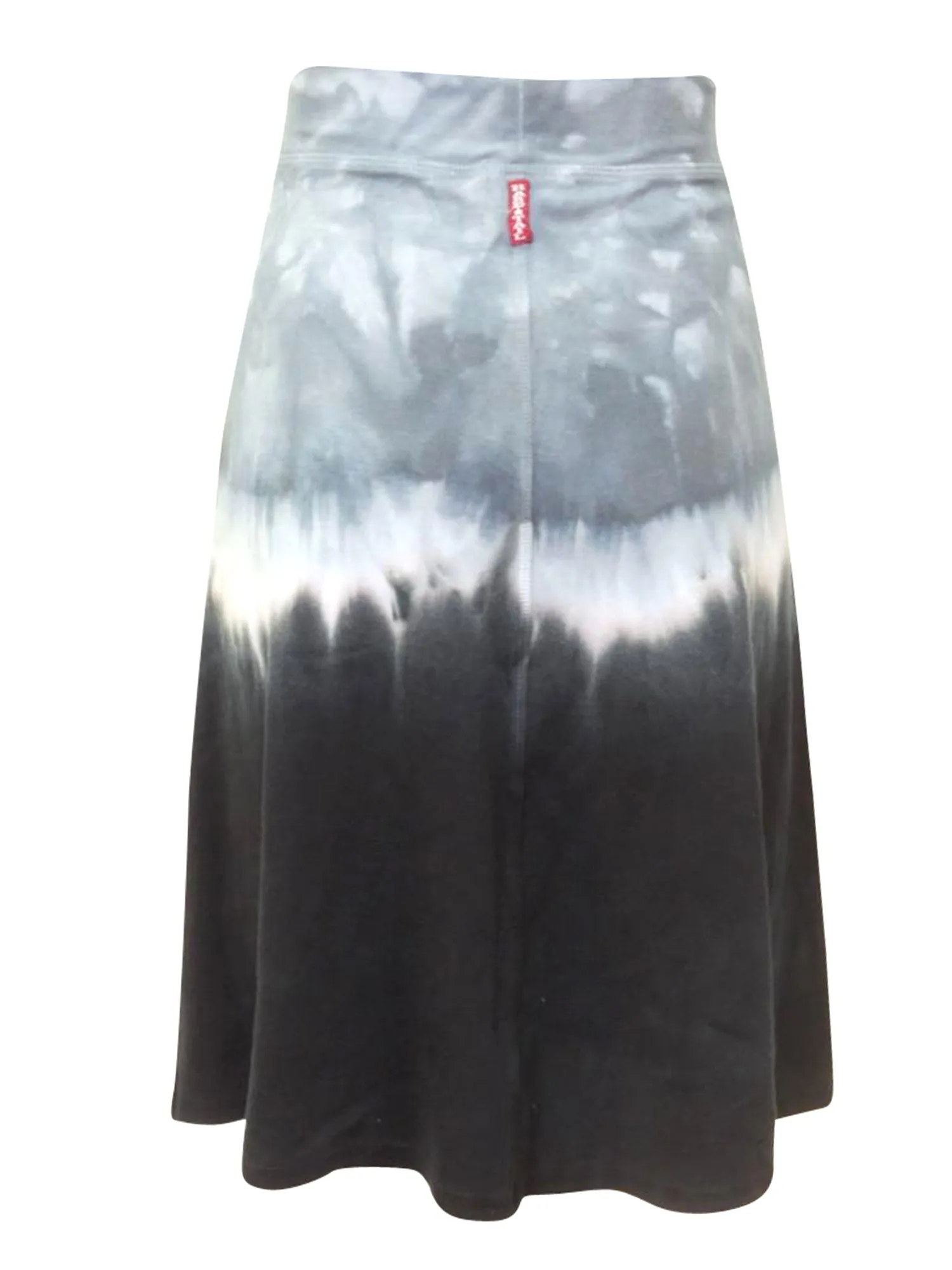 Hard Tail Flat Waist Knee Skirt B-145