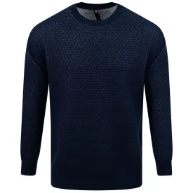 Primeknit Pullover Crew Collegiate Navy/White - SS23